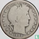 United States ½ dollar 1902 (S) - Image 1
