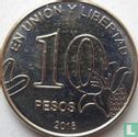 Argentinien 10 Peso 2018 - Bild 1