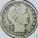 Verenigde Staten ½ dollar 1908 (D) - Afbeelding 1