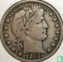 Verenigde Staten ½ dollar 1912 (zonder letter) - Afbeelding 1