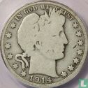 États-Unis ½ dollar 1914 (sans lettre) - Image 1