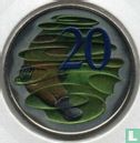 Australien 20 Cent 2013 (gefärbt) - Bild 2