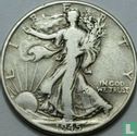 États-Unis ½ dollar 1945 (sans lettre) - Image 1