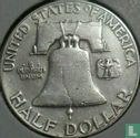 États-Unis ½ dollar 1950 (sans lettre) - Image 2