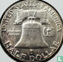 États-Unis ½ dollar 1953 (sans lettre) - Image 2