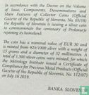 Slovenia 30 euro 2019 (PROOF) "Centenary of Prekmurje rejoining its homeland" - Image 3