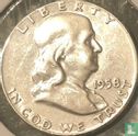 Verenigde Staten ½ dollar 1958 (zonder letter - type 2) - Afbeelding 1
