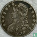 États-Unis ½ dollar 1830 (type 2) - Image 1