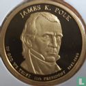 United States 1 dollar 2009 (PROOF) "James K. Polk" - Image 1