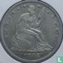 United States ½ dollar 1846 (without letter - type 2) - Image 1