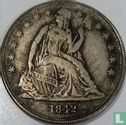 United States 1 dollar 1842 - Image 1