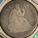 United States ½ dollar 1842 (O - type 2) - Image 1