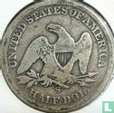 United States ½ dollar 1860 (S) - Image 2