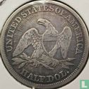 États-Unis ½ dollar 1853 (sans lettre) - Image 2