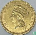 Verenigde Staten 1 dollar 1862 (goud) - Afbeelding 2