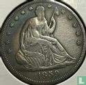 États-Unis ½ dollar 1859 (sans lettre) - Image 1