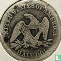 United States ½ dollar 1859 (O) - Image 2
