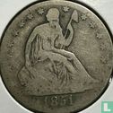Verenigde Staten ½ dollar 1851 (O) - Afbeelding 1