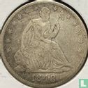 Verenigde Staten ½ dollar 1848 (O) - Afbeelding 1