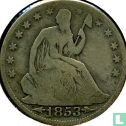 États-Unis ½ dollar 1853 (O) - Image 1