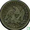 États-Unis ½ dollar 1853 (O) - Image 2