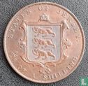 Jersey 1/26 shilling 1851 - Afbeelding 2