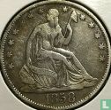 Verenigde Staten ½ dollar 1858 (O) - Afbeelding 1