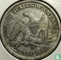 États-Unis ½ dollar 1858 (O) - Image 2