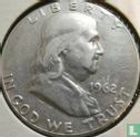 États-Unis ½ dollar 1962 (sans lettre) - Image 1
