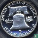États-Unis ½ dollar 1962 (BE - type 2) - Image 2
