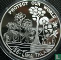 Tokelau 5 tala 1994 (PROOF) "Protect our world" - Afbeelding 2