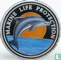 Palau 20 Dollar 1998 (PP) "Marine Life Protection - Dolphin" - Bild 2