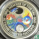 Palau 5 dollars 1995 (PROOF) "50th anniversary of the United Nations" - Image 1