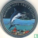 Palau 1 Dollar 2000 (PP - gefärbt) "Marine Life Protection - Swordfish" - Bild 2