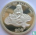 Palau 20 dollars 1995 (PROOF) "Marine Life Protection" - Image 1