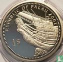 Palau 1 Dollar 2002 (PP - gefärbt) "Marine Life Protection - Lionfish" - Bild 1