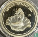 Palau 1 dollar 2005 (PROOF - gekleurd) "Marine Life Protection - Sea horse" - Afbeelding 1