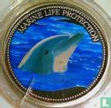 Palau 5 dollars 2004 (PROOF) "Marine Life Protection - Dolphin" - Afbeelding 2