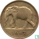Congo belge 5 francs 1947 - Image 1