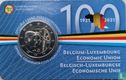 Belgium 2 euro 2021 (coincard - NLD) "100 years of Economic Union Belgium-Luxembourg" - Image 1