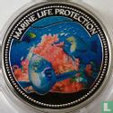Palau 5 dollars 2006 (PROOF) "Marine Life Protection - Parrotfish" - Afbeelding 2