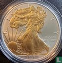 United States 1 dollar 2021 (type 1 - coloured) "Silver Eagle" - Image 1