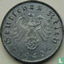 German Empire 10 reichspfennig 1943 (A) - Image 1
