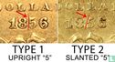 États-Unis 1 dollar 1856 (Indian head - sans lettre - type 2) - Image 3