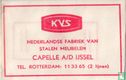 KVS Nederlandse Fabriek van Stalen Meubelen - Image 1