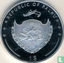 Palau 1 dollar 2009 (PROOFLIKE) "Statue of Zeus" - Image 2