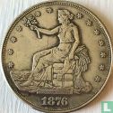 United States 1 trade dollar 1876 (CC) - Image 1