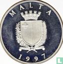Malta 5 liri 1997 (PROOF) "50th anniversary of UNICEF" - Afbeelding 1