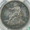 Verenigde Staten 1 trade dollar 1878 (CC) - Afbeelding 1