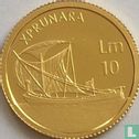 Malta 10 liri 2002 (PROOFLIKE) "Xprunara sailboat" - Image 2